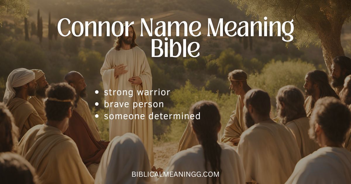 Connor Name Meaning Bible