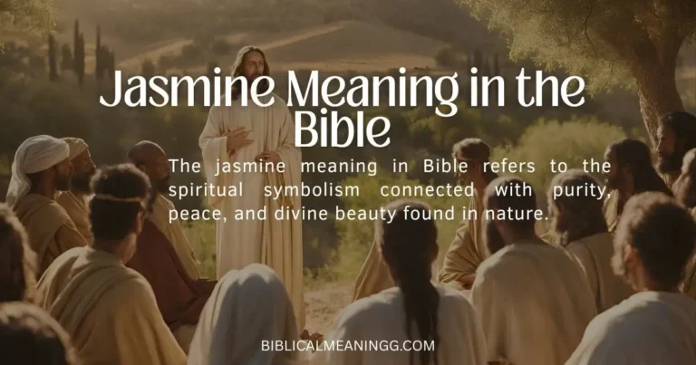 jasmine meaning in Bible