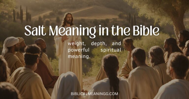 Salt Meaning in the Bible
