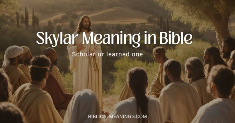 Skylar Meaning in Bible