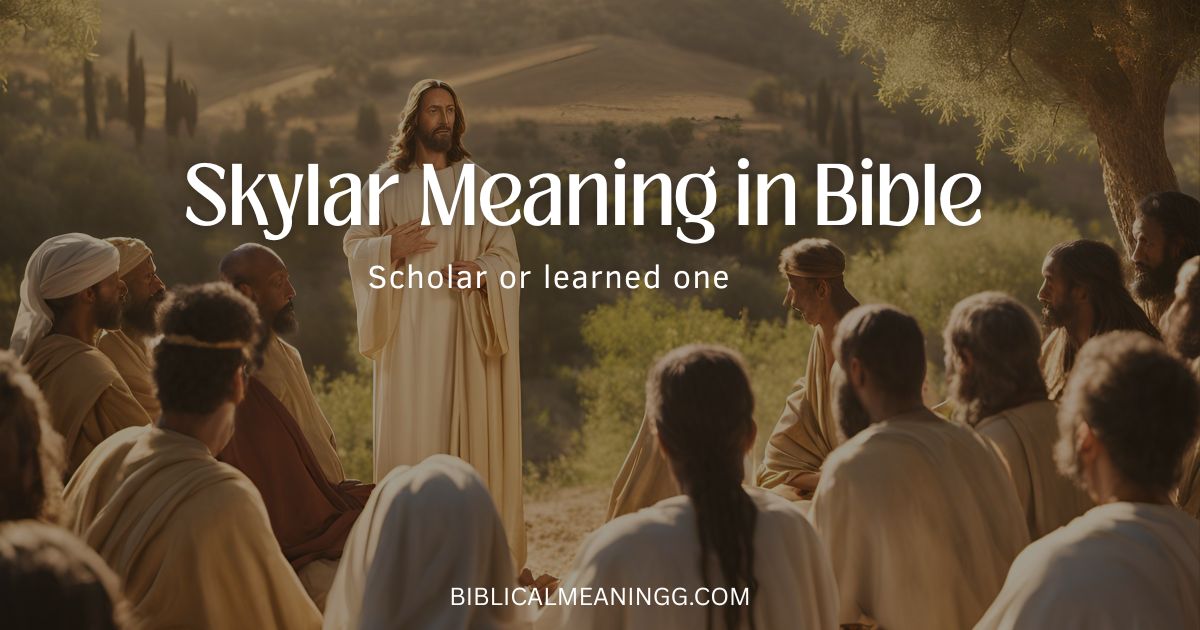 Skylar Meaning in Bible