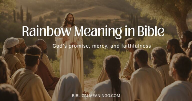rainbow meaning in bible