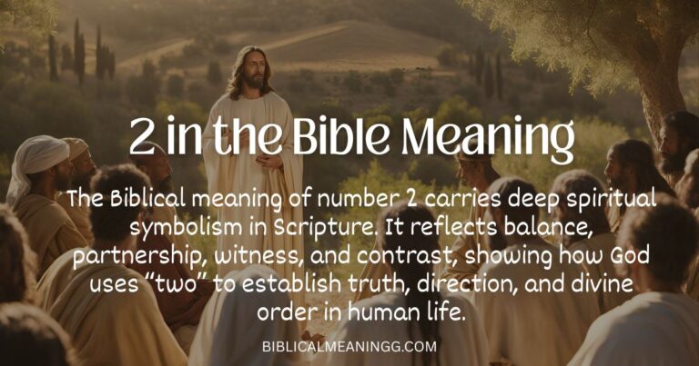 2 in the Bible Meaning