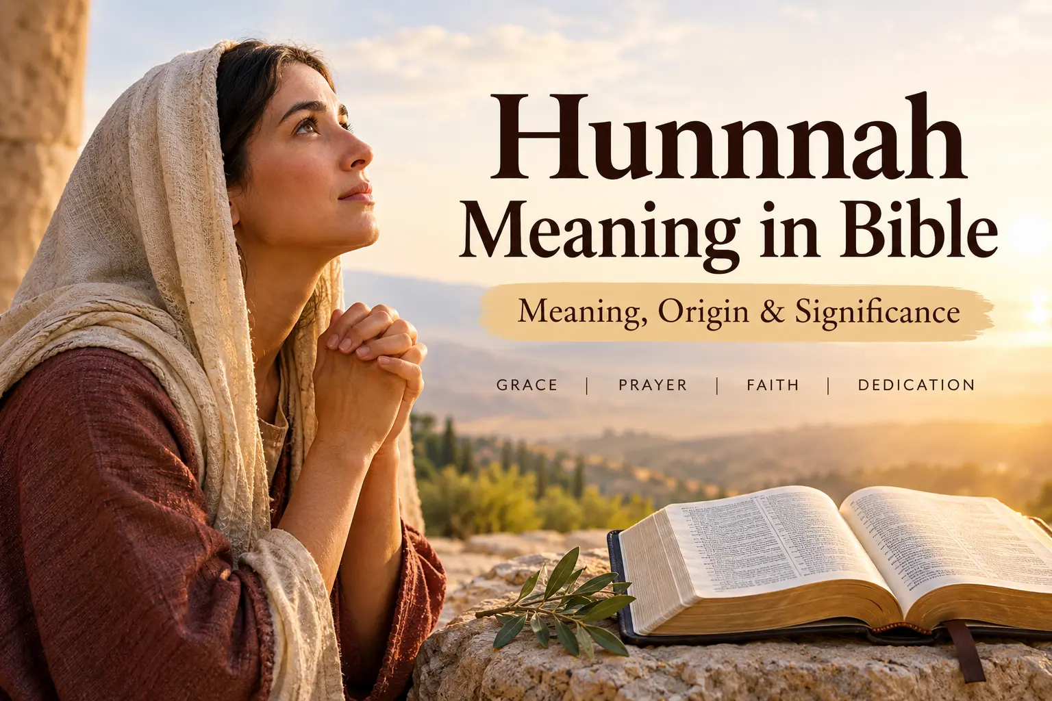 Hunnnah Meaning in Bible