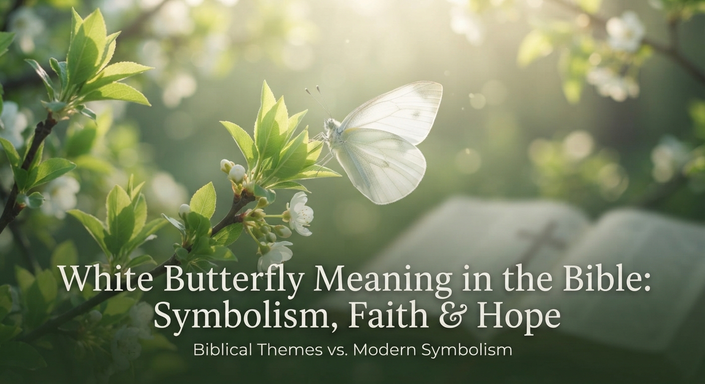 White Butterfly Meaning in the Bible